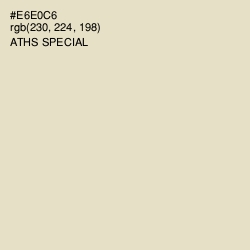 #E6E0C6 - Aths Special Color Image